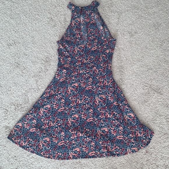 FLORAL SHORT DRESS - Picture 2 of 3